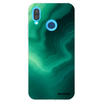 Picasee átlátszó szilikon tok az alábbi mobiltelefonokra Huawei P20 Lite - Malachite