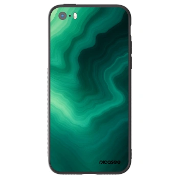 Szilikon tok erre a típusra Apple iPhone 5/5S/SE - Malachite