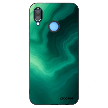 Picasee fekete szilikon tok az alábbi mobiltelefonokra Huawei P20 Lite - Malachite