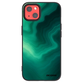 Picasee fekete szilikon tok az alábbi mobiltelefonokra Apple iPhone 13 - Malachite