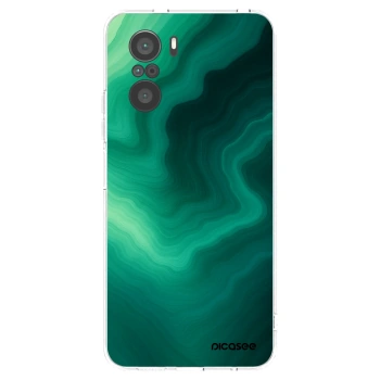 Picasee átlátszó szilikon tok az alábbi mobiltelefonokra Xiaomi Poco F3 - Malachite