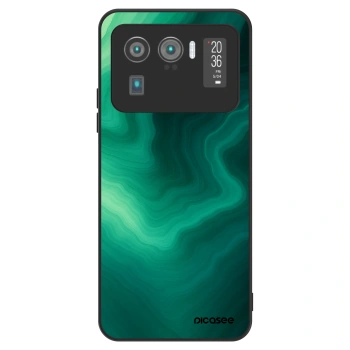 Szilikon tok erre a típusra Xiaomi Mi 11 Ultra - Malachite