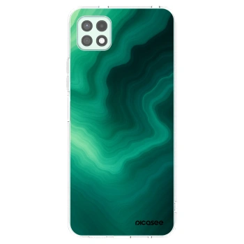 Picasee átlátszó szilikon tok az alábbi mobiltelefonokra Samsung Galaxy A22 A226B 5G - Malachite