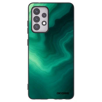 Picasee fekete szilikon tok az alábbi mobiltelefonokra Samsung Galaxy A52s 5G A528B - Malachite