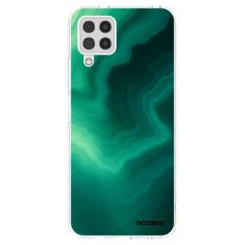 Picasee átlátszó szilikon tok az alábbi mobiltelefonokra Samsung Galaxy A22 A225F 4G - Malachite