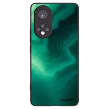 Picasee fekete szilikon tok az alábbi mobiltelefonokra Honor 50 5G - Malachite