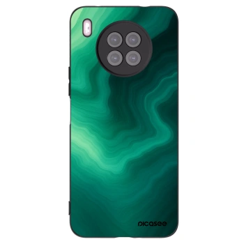 Picasee fekete szilikon tok az alábbi mobiltelefonokra Huawei Nova 8i - Malachite