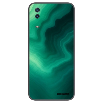 Picasee fekete szilikon tok az alábbi mobiltelefonokra Vivo Y11s - Malachite