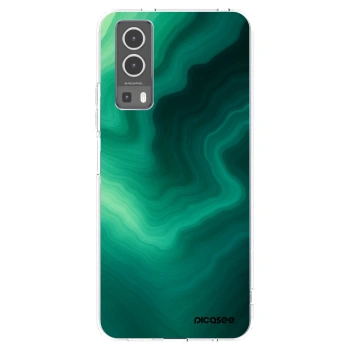 Picasee átlátszó szilikon tok az alábbi mobiltelefonokra Vivo Y72 5G - Malachite