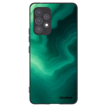 Picasee fekete szilikon tok az alábbi mobiltelefonokra Samsung Galaxy A53 5G A536 - Malachite