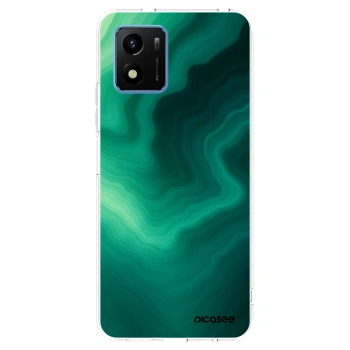 Picasee átlátszó szilikon tok az alábbi mobiltelefonokra Vivo Y01 - Malachite