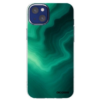 Picasee átlátszó szilikon tok az alábbi mobiltelefonokra Apple iPhone 14 Plus - Malachite