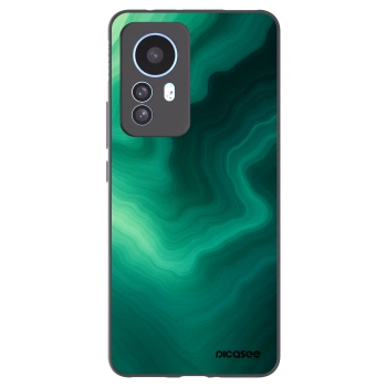 Picasee fekete szilikon tok az alábbi mobiltelefonokra Xiaomi 12T Pro - Malachite