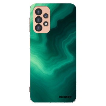 Picasee átlátszó szilikon tok az alábbi mobiltelefonokra Samsung Galaxy A23 A236B 5G - Malachite