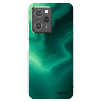 Picasee átlátszó szilikon tok az alábbi mobiltelefonokra Xiaomi Poco X5 Pro - Malachite