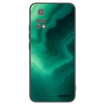 Picasee fekete szilikon tok az alábbi mobiltelefonokra Xiaomi Redmi Note 11S 5G - Malachite