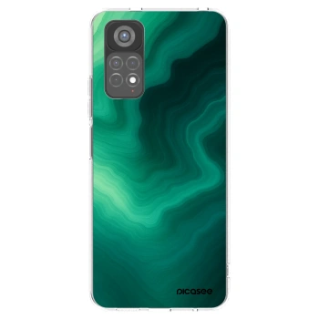 Picasee átlátszó szilikon tok az alábbi mobiltelefonokra Xiaomi Redmi Note 11S 5G - Malachite