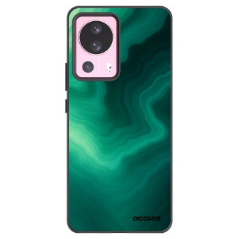 Picasee fekete szilikon tok az alábbi mobiltelefonokra Xiaomi 13 Lite - Malachite