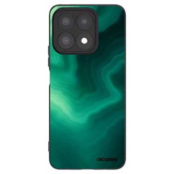 Picasee fekete szilikon tok az alábbi mobiltelefonokra Honor X8a - Malachite