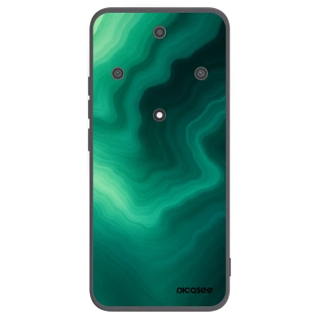 Picasee fekete szilikon tok az alábbi mobiltelefonokra Honor Magic5 Lite 5G - Malachite