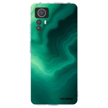 Picasee átlátszó szilikon tok az alábbi mobiltelefonokra Xiaomi Redmi Note 12S - Malachite