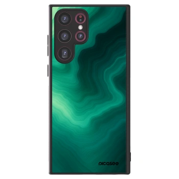 Picasee ULTIMATE CASE PowerShare Samsung Galaxy S22 Ultra 5G - készülékre - Malachite