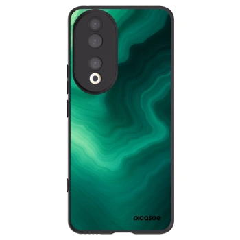Picasee fekete szilikon tok az alábbi mobiltelefonokra Honor 90 5G - Malachite