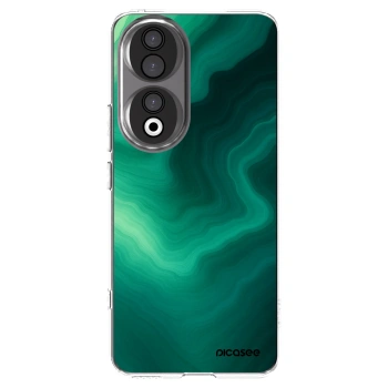Picasee átlátszó szilikon tok az alábbi mobiltelefonokra Honor 90 5G - Malachite