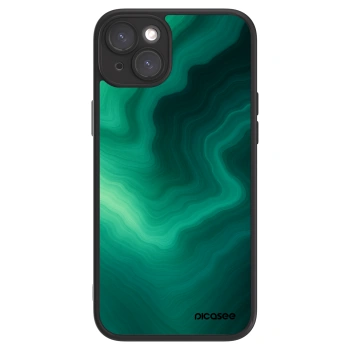 Picasee ULTIMATE CASE MagSafe Apple iPhone 15 Plus - készülékre - Malachite