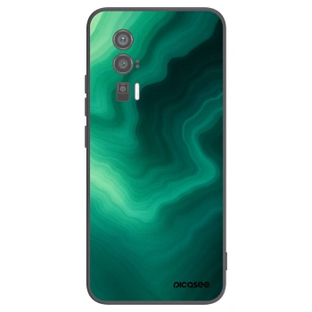 Picasee fekete szilikon tok az alábbi mobiltelefonokra Xiaomi Poco F5 Pro 5G - Malachite