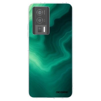 Picasee átlátszó szilikon tok az alábbi mobiltelefonokra Xiaomi Poco F5 Pro 5G - Malachite