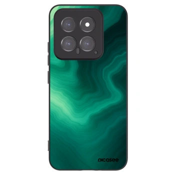 Picasee fekete szilikon tok az alábbi mobiltelefonokra Xiaomi 14 - Malachite