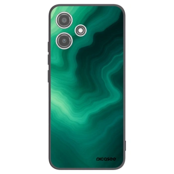 Picasee fekete szilikon tok az alábbi mobiltelefonokra Xiaomi Redmi 12 5G - Malachite