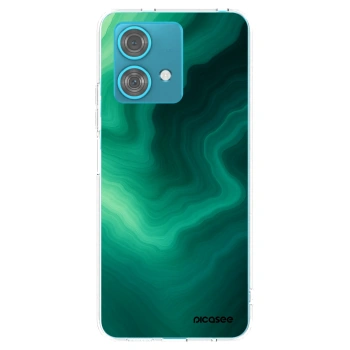 Picasee átlátszó szilikon tok az alábbi mobiltelefonokra Motorola Edge 40 Neo - Malachite