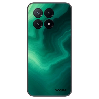 Picasee fekete szilikon tok az alábbi mobiltelefonokra Xiaomi Poco X6 Pro - Malachite