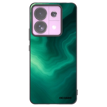 Picasee fekete szilikon tok az alábbi mobiltelefonokra Xiaomi Redmi Note 13 Pro 5G - Malachite