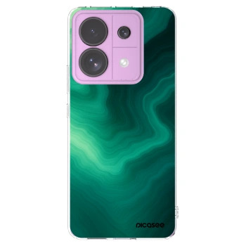 Picasee átlátszó szilikon tok az alábbi mobiltelefonokra Xiaomi Redmi Note 13 Pro 5G - Malachite