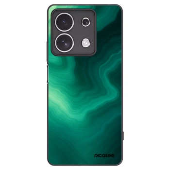 Picasee fekete szilikon tok az alábbi mobiltelefonokra Xiaomi Redmi Note 13 4G - Malachite