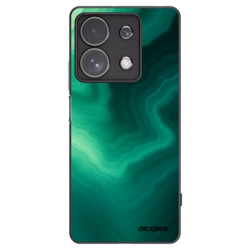 Picasee fekete szilikon tok az alábbi mobiltelefonokra Xiaomi Redmi Note 13 Pro 4G - Malachite