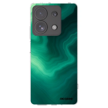 Picasee átlátszó szilikon tok az alábbi mobiltelefonokra Xiaomi Redmi Note 13 Pro 4G - Malachite