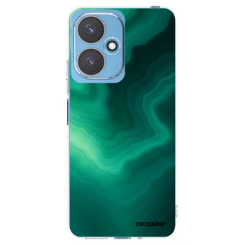 Picasee átlátszó szilikon tok az alábbi mobiltelefonokra Xiaomi Redmi 13C 5G - Malachite