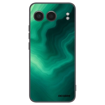 Picasee fekete szilikon tok az alábbi mobiltelefonokra OnePlus Nord 4 - Malachite