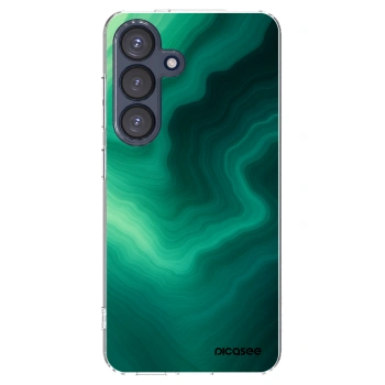 Picasee átlátszó szilikon tok az alábbi mobiltelefonokra Samsung Galaxy S25 5G - Malachite