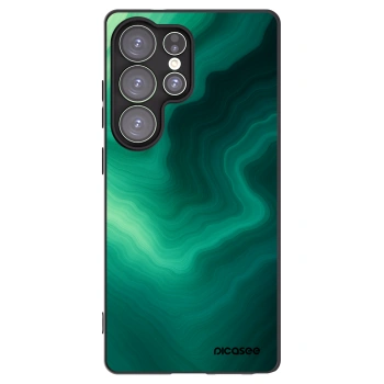 Picasee fekete szilikon tok az alábbi mobiltelefonokra Samsung Galaxy S25 Ultra 5G - Malachite
