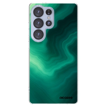 Picasee átlátszó szilikon tok az alábbi mobiltelefonokra Samsung Galaxy S25 Ultra 5G - Malachite