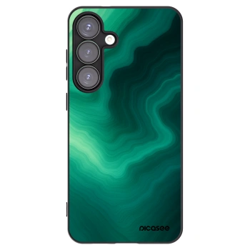 Picasee fekete szilikon tok az alábbi mobiltelefonokra Samsung Galaxy S25+ 5G - Malachite