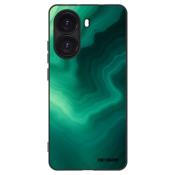 Picasee fekete szilikon tok az alábbi mobiltelefonokra Xiaomi Poco X7 Pro 5G - Malachite