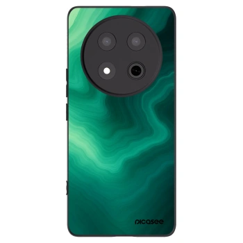 Picasee fekete szilikon tok az alábbi mobiltelefonokra Honor Magic7 Lite 5G - Malachite