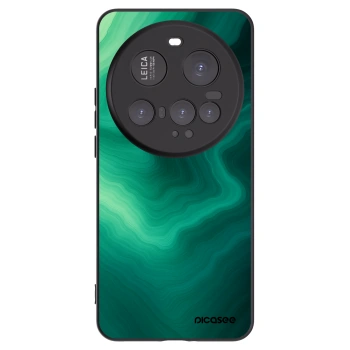 Picasee fekete szilikon tok az alábbi mobiltelefonokra Xiaomi 15 Ultra - Malachite