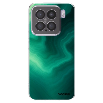 Picasee átlátszó szilikon tok az alábbi mobiltelefonokra Xiaomi 15 - Malachite